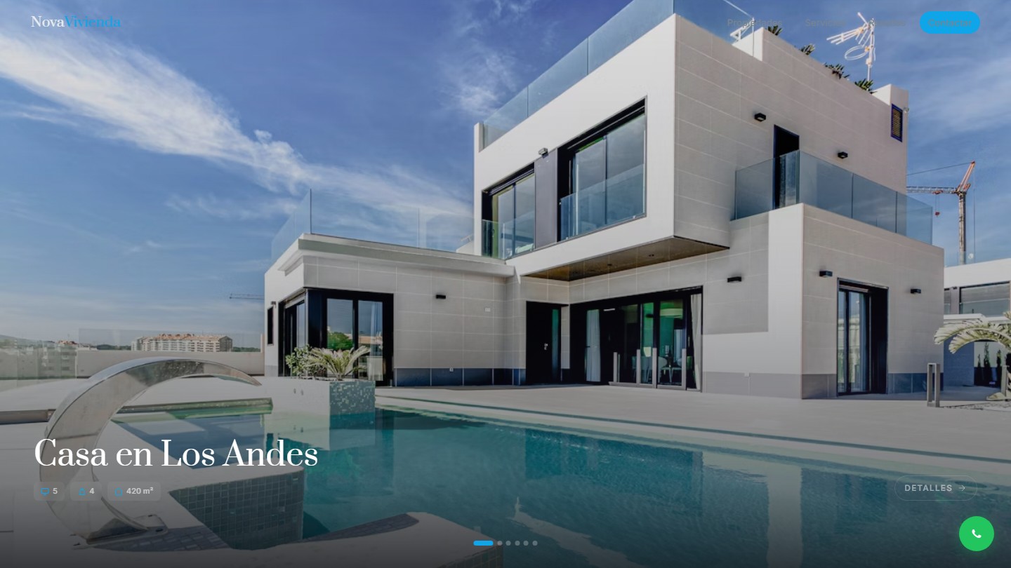 Muestra Inmobiliaria — Diseño web profesional